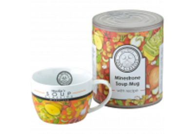 Mackie's Soup Classics Minestrone Soup Mug Gift Set with Recipe